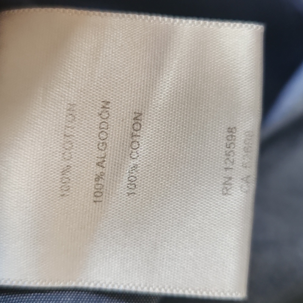 Ellen Tracy Women's Blue Button-Up Shirt Size L. #B20 - Picture 7 of 8